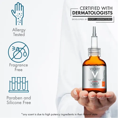 فيشي ليفتاكتيف 15% سيروم فيتامين سي للتفتيح | 10 مل فيشي ليفتاكتيف 15% سيروم فيتامين سي للتفتيح | 10 مل